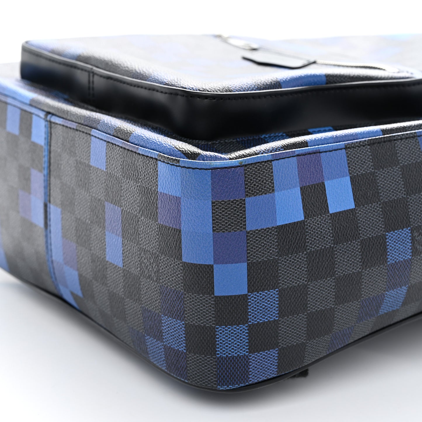 Damier Graphite Pixel Josh Backpack Blue