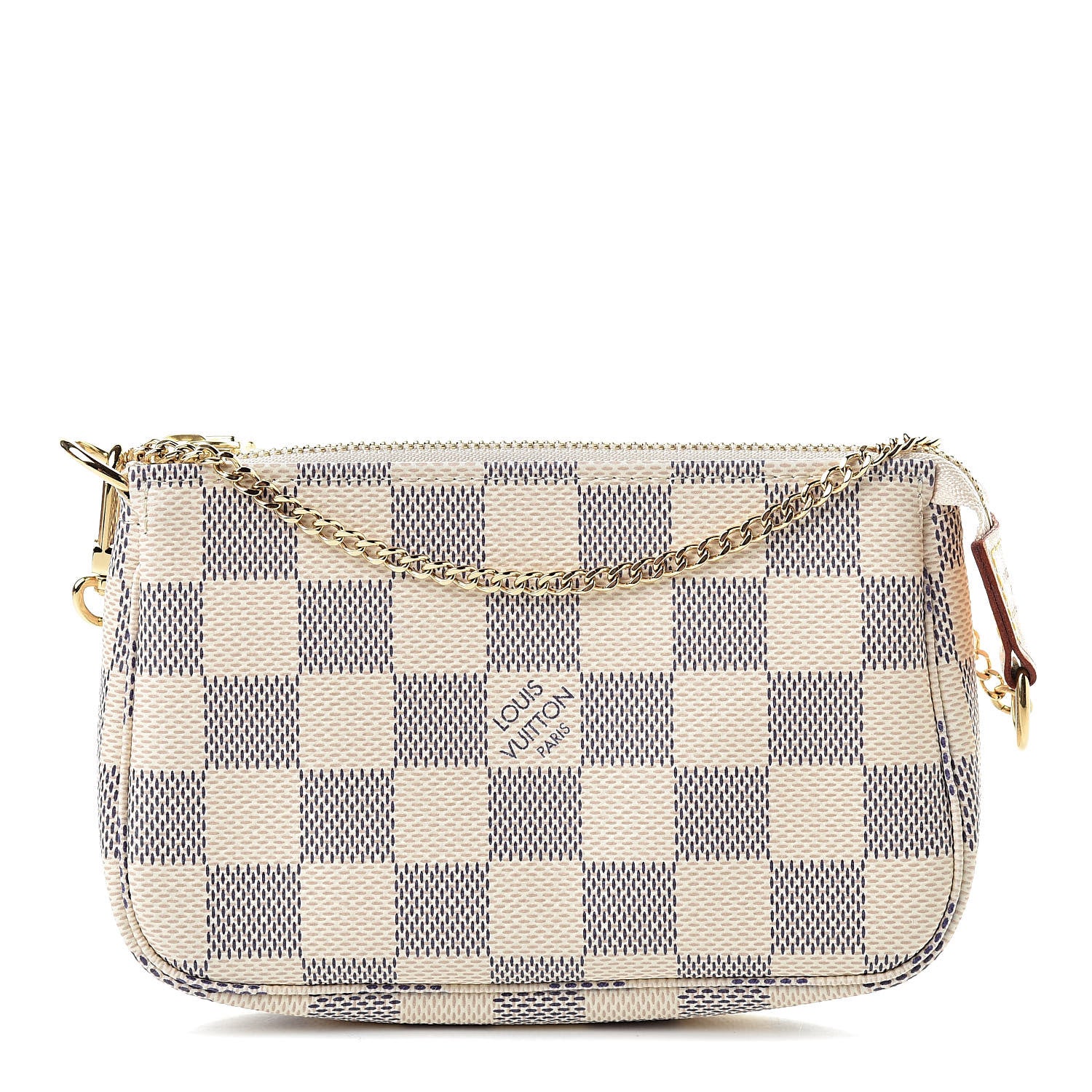 Louis Vuitton Damier Azur Mini Pochette Accessories 1 of 8