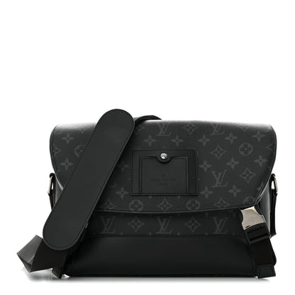 Louis Vuitton Monogram Eclipse Voyager PM Messenger 1 of 12