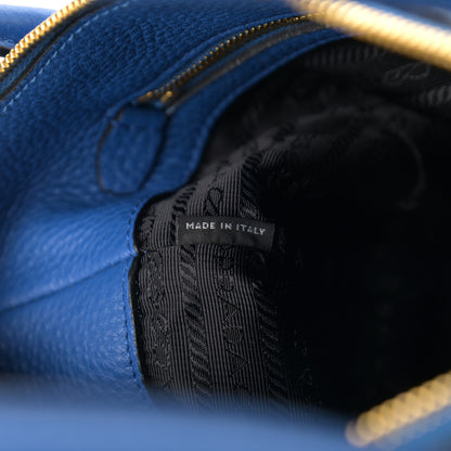 Prada Vitello Daino Tote Azzurro 9 of 11