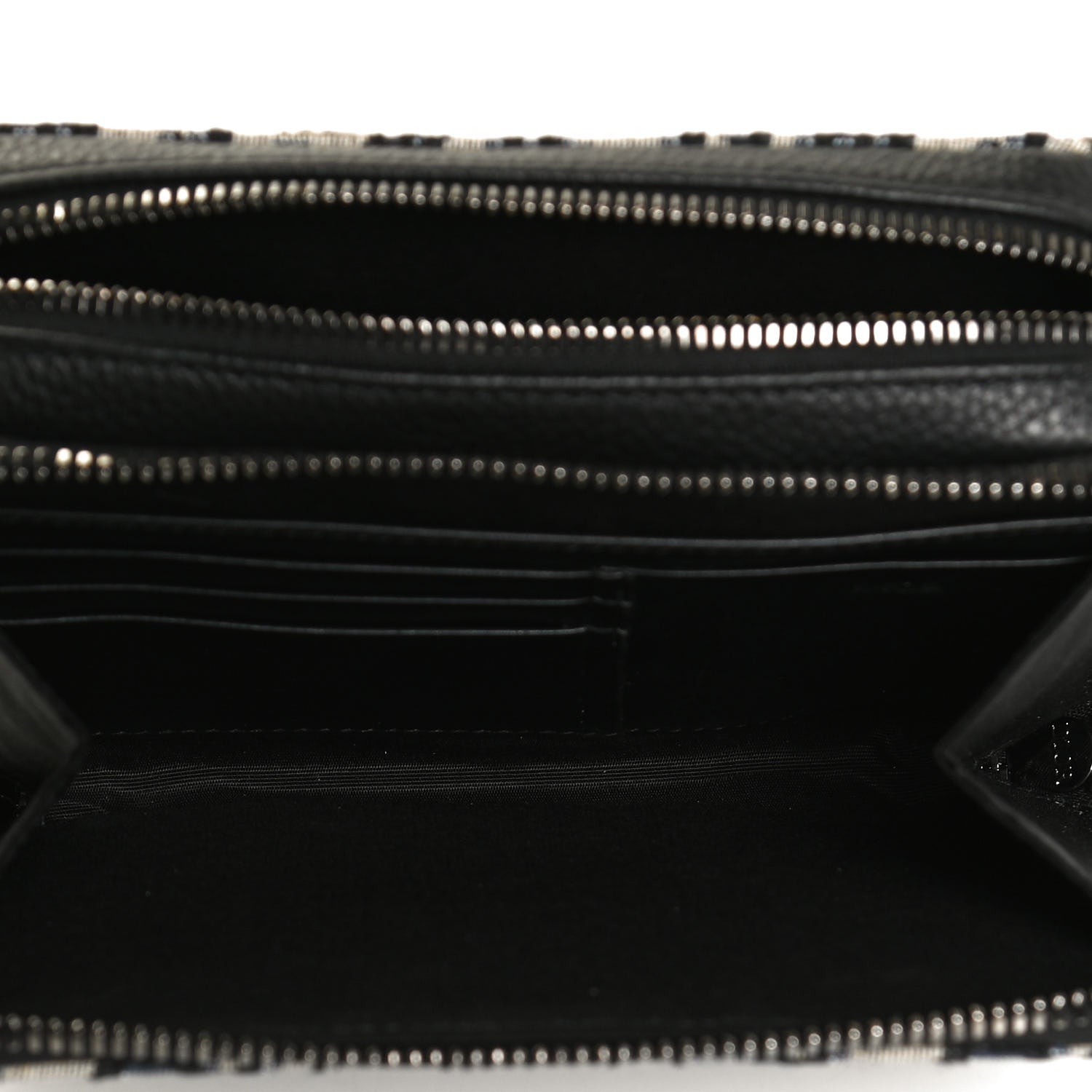 Christian Dior Oblique Pouch Navy Blue 7 of 10