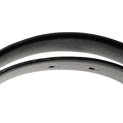 Chanel Calfskin CC Reversible Belt 85 34 Black Burgundy 8 of 9