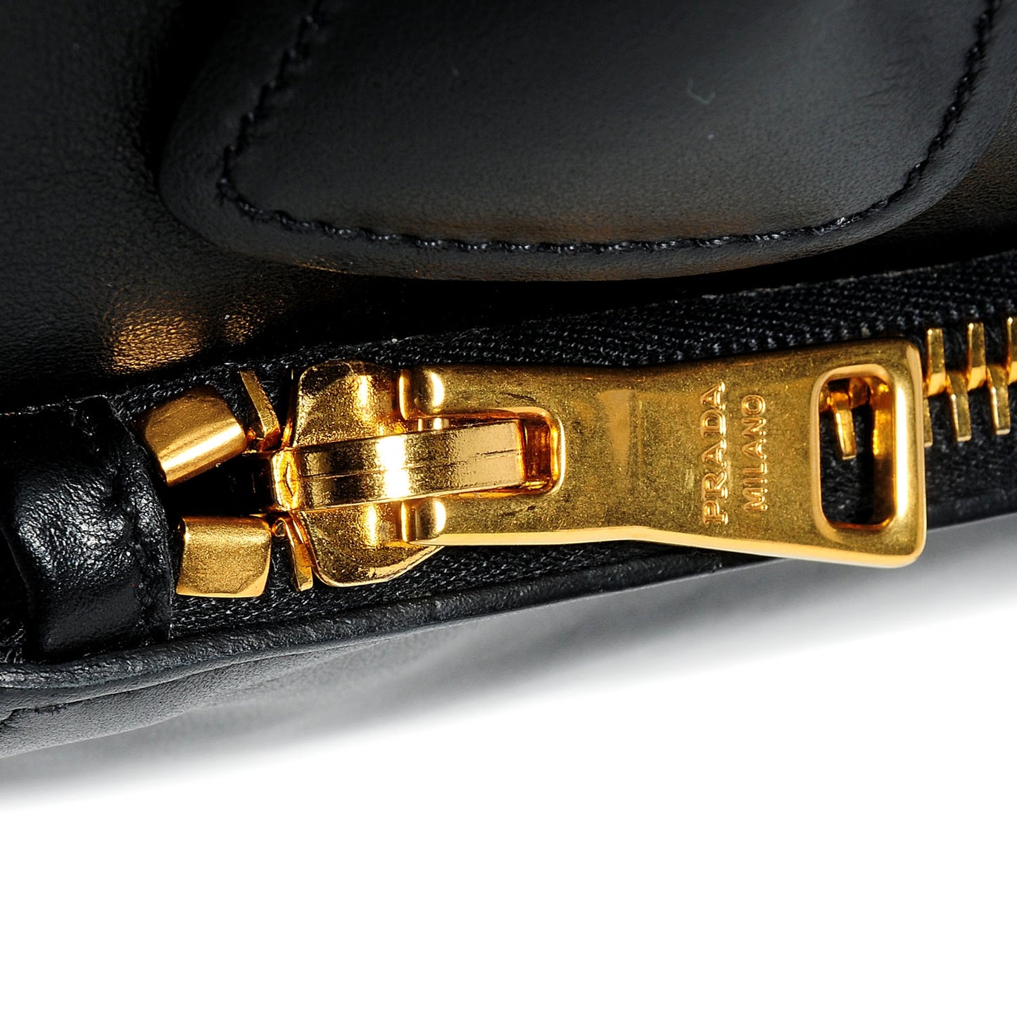 Soft Calf Shopping Tote Nero Black