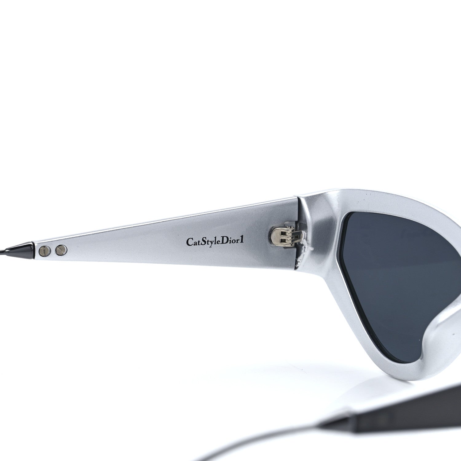 Christian Dior Cat Style Dior 1 Sunglasses Black 5 of 8
