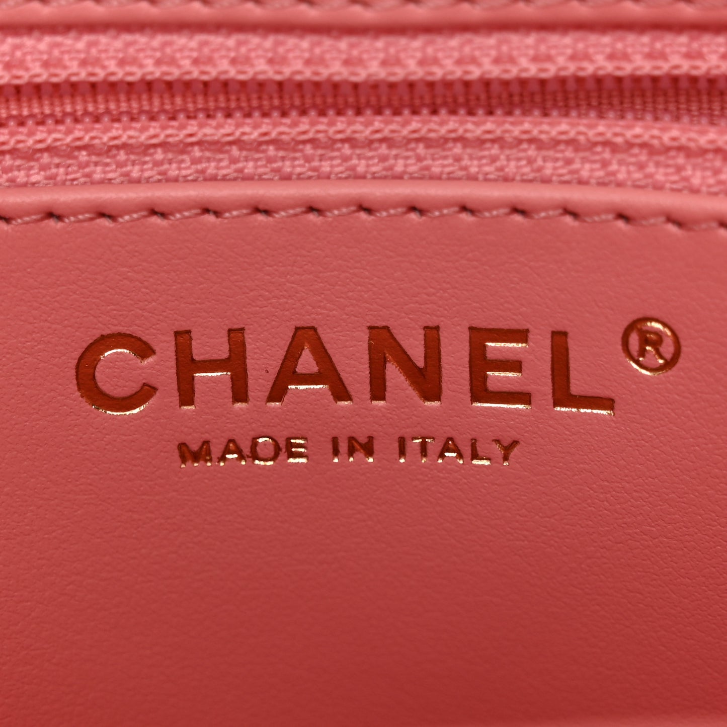 Shiny Aged Calfskin Quilted Nano Kelly Shopper Coral Pink