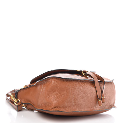 Chloe Calfskin Medium Marcie Satchel Tan 4 of 8
