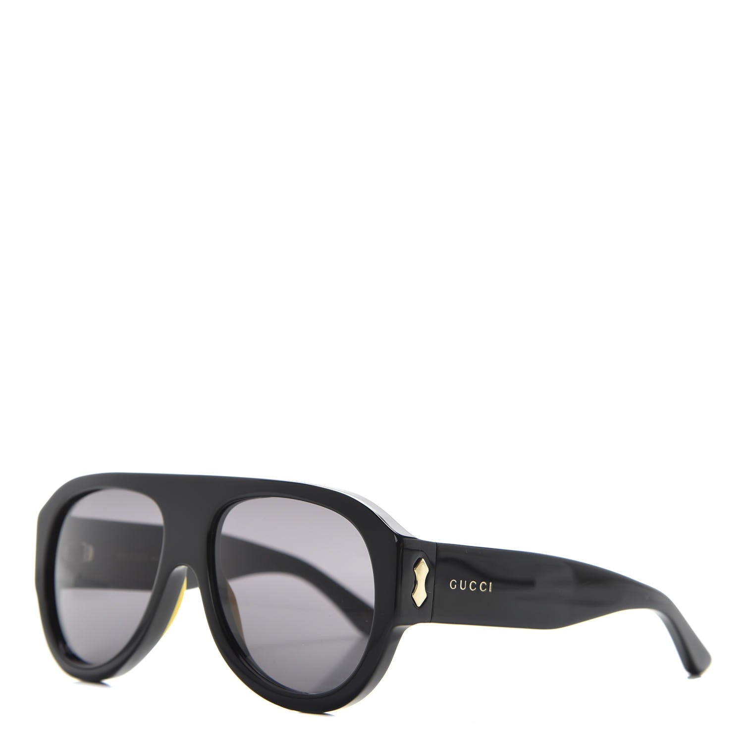 Gucci Acetate Aviator Sunglasses GG0668S Black 1 of 8