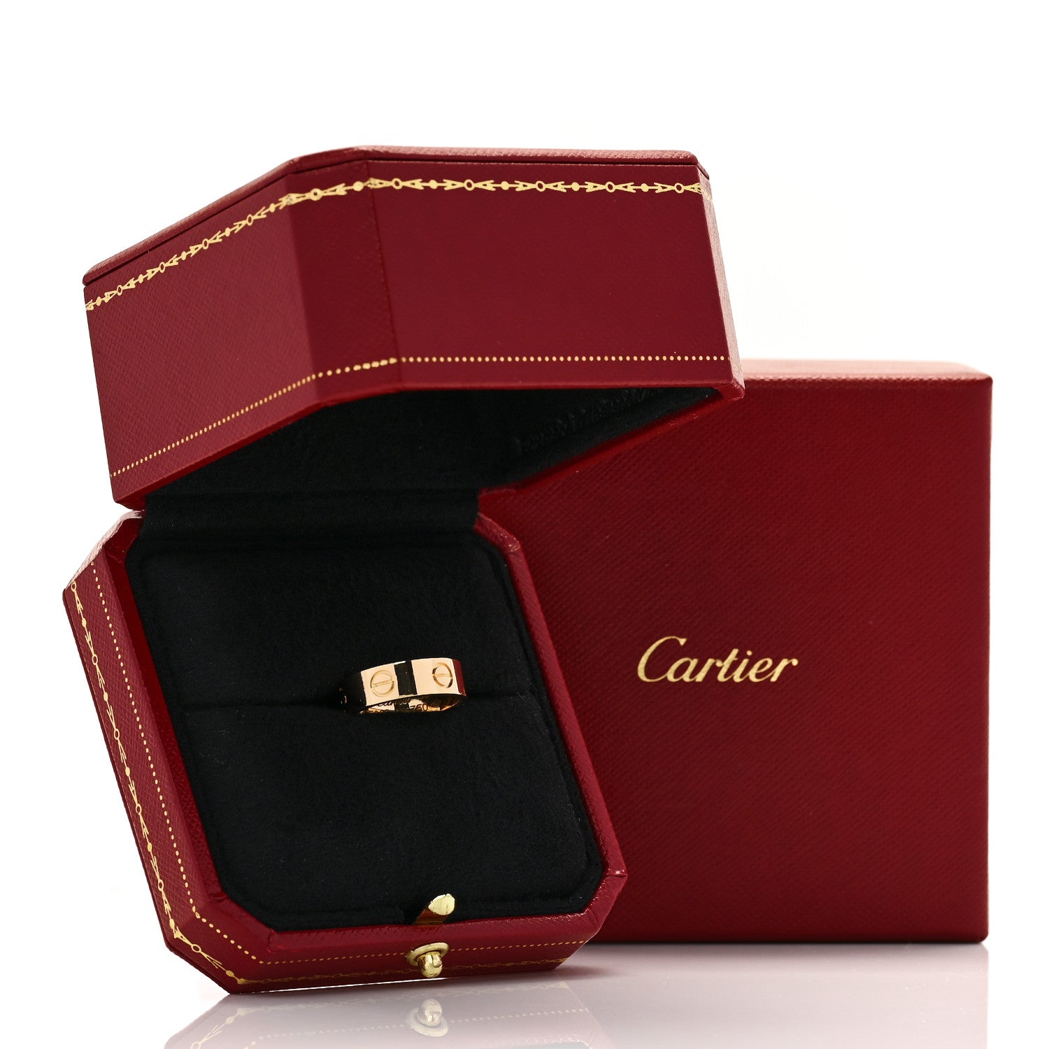 Cartier 18K Yellow Gold 5.5mm LOVE Ring 50 5.25 5 of 5