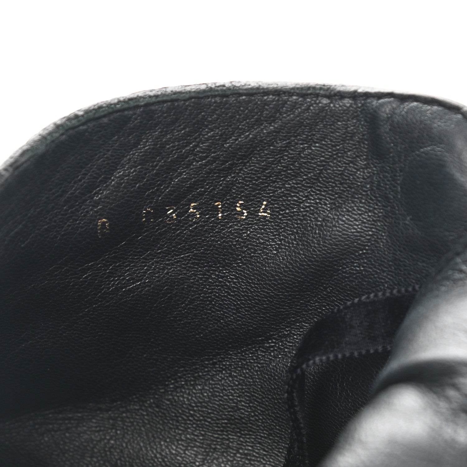 Chanel Shiny Calfskin Velvet Pearl Combat Short Boots 39 Black 8 of 10