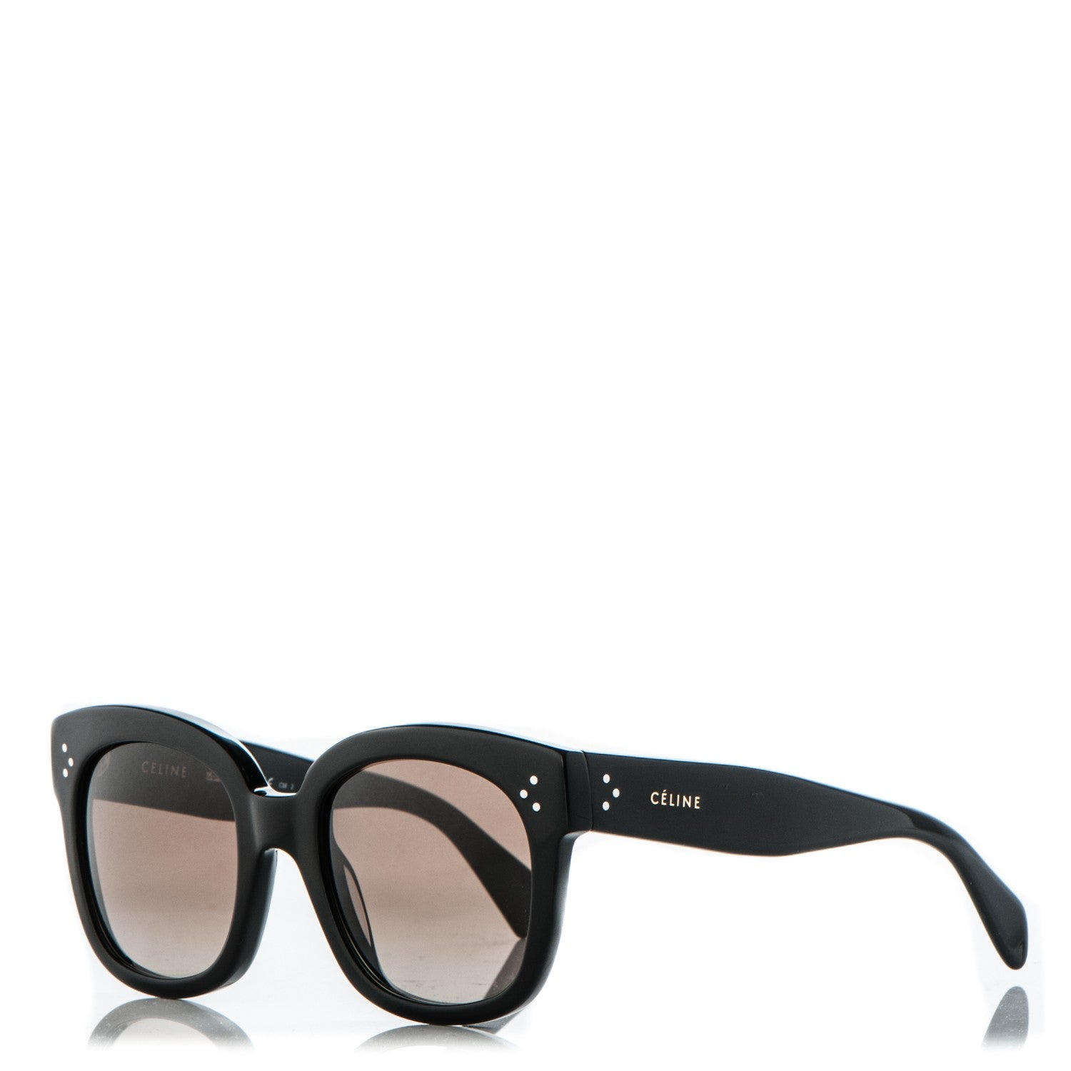 Celine New Audrey Sunglasses CL 41805/S Black 1 of 6