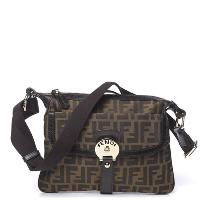 Fendi Zucca Small Crossbody Bag Tobacco 1 of 10