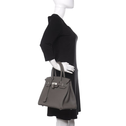 Hermes Togo Birkin 30 Etain 2 of 11