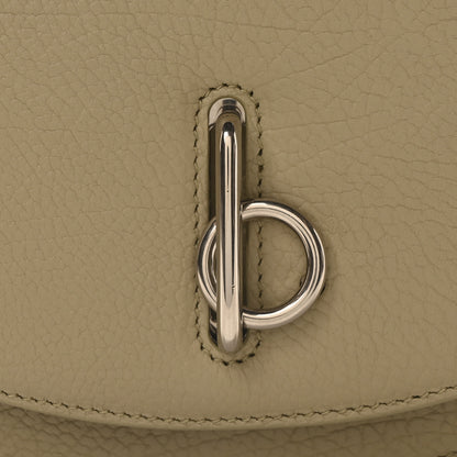 Burberry Grainy Calfskin Mini Rocking Horse Crossbody Hunter 8 of 10