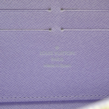 Louis Vuitton Monogram Multicolor Zippy Wallet Black Violet 6 of 7
