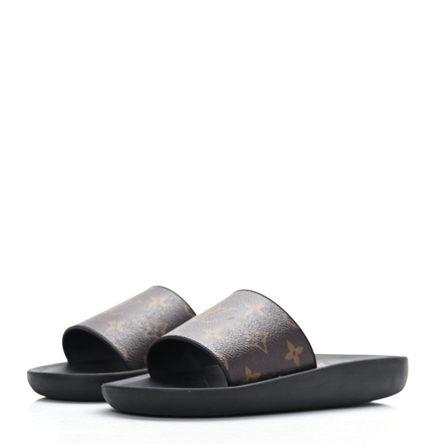Monogram Sunbath Slide Sandals 36