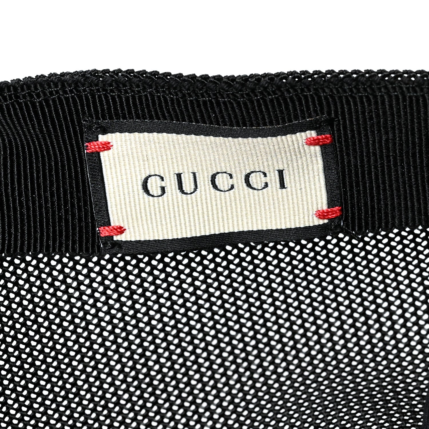 Gucci X SEGA Calfskin GUCCY Stars Baseball Hat XL Black Gold 9 of 9