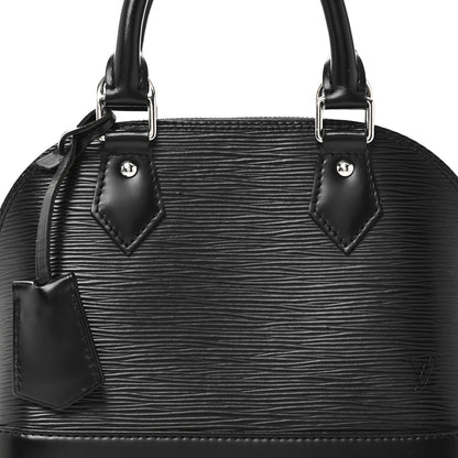 Louis Vuitton Epi Alma BB Black 7 of 10