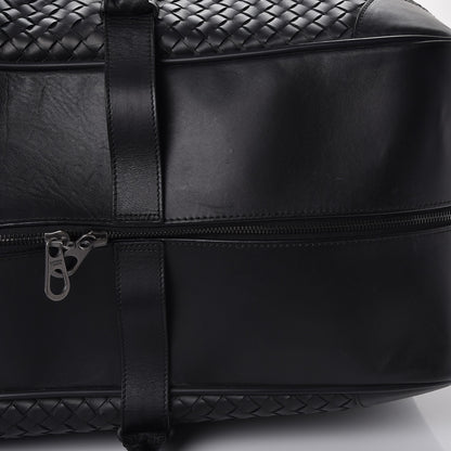 Bottega Veneta Nappa Intrecciato Luggage Travel Bag Nero Black 15 of 15