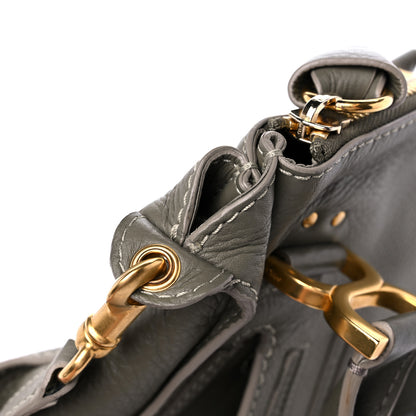 Chloe Calfskin Medium Marcie Satchel Baobab Green 9 of 9