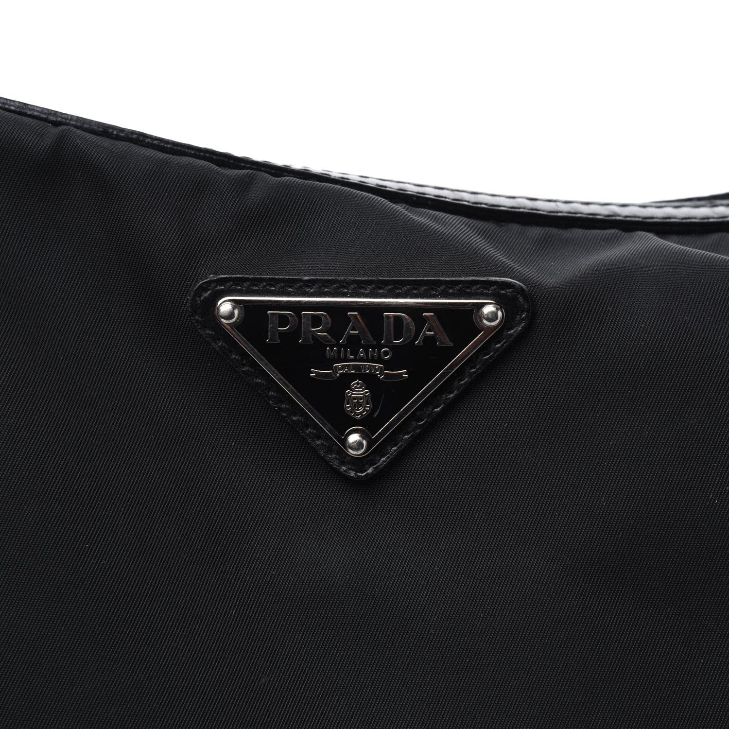 Prada Tessuto Nylon Calfskin Flat Messenger Bag Black 17 of 21