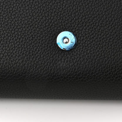 Christian Louboutin Suede Crystal Embellished Paloma Love Clutch Black Multicolor 11 of 11