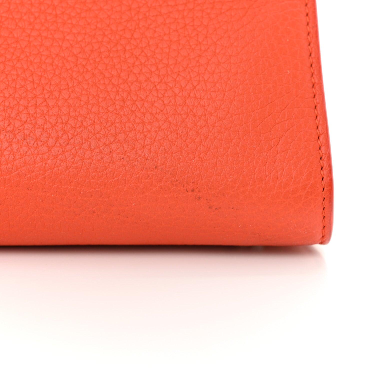 Christian Dior Bullcalf Diorever Flap Orange 15 of 22