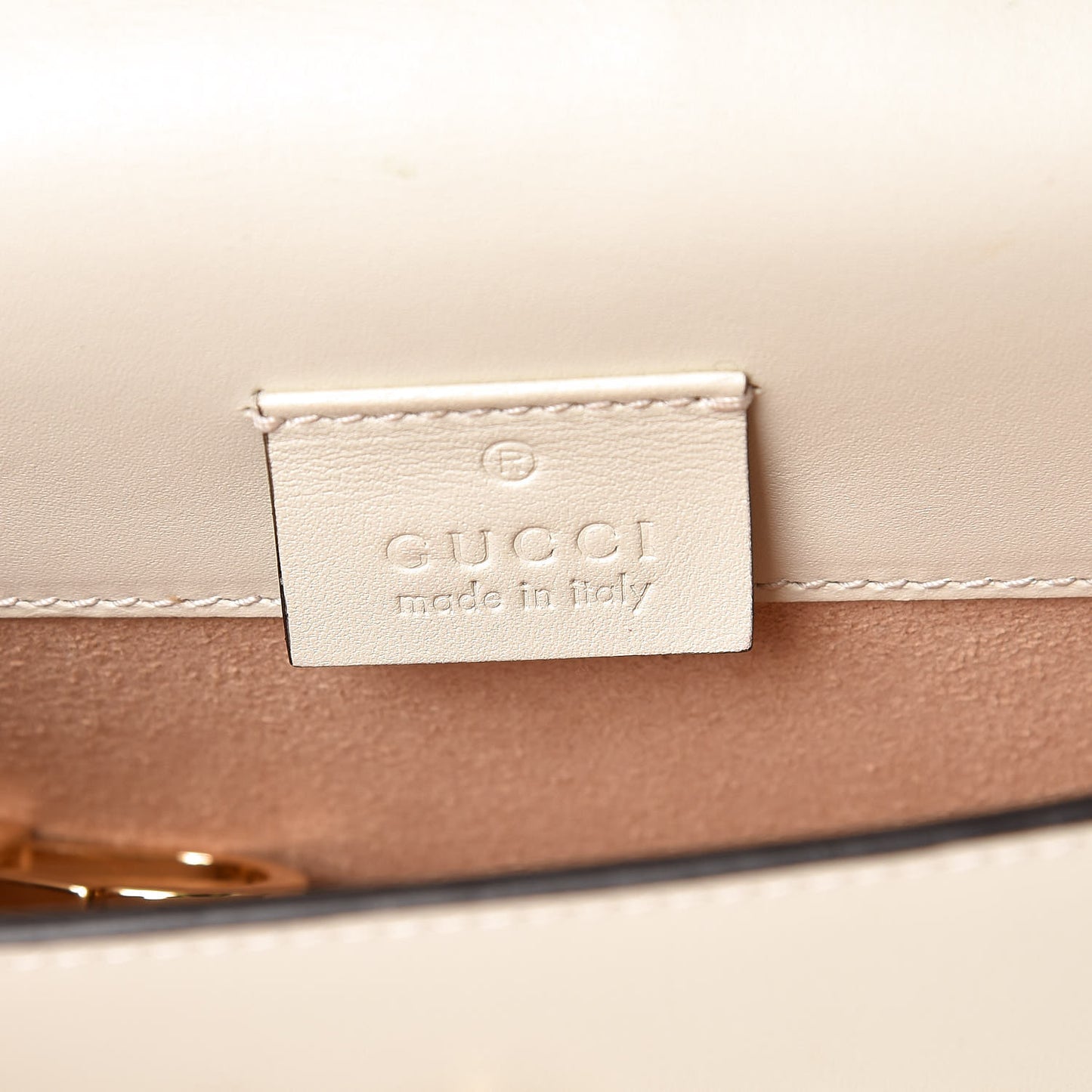 Calfskin Super Mini Sylvie Chain Shoulder Bag White