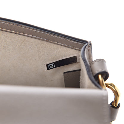 Chloe Calfskin Suede Small Nile Bracelet Bag Motty Grey 8 of 10