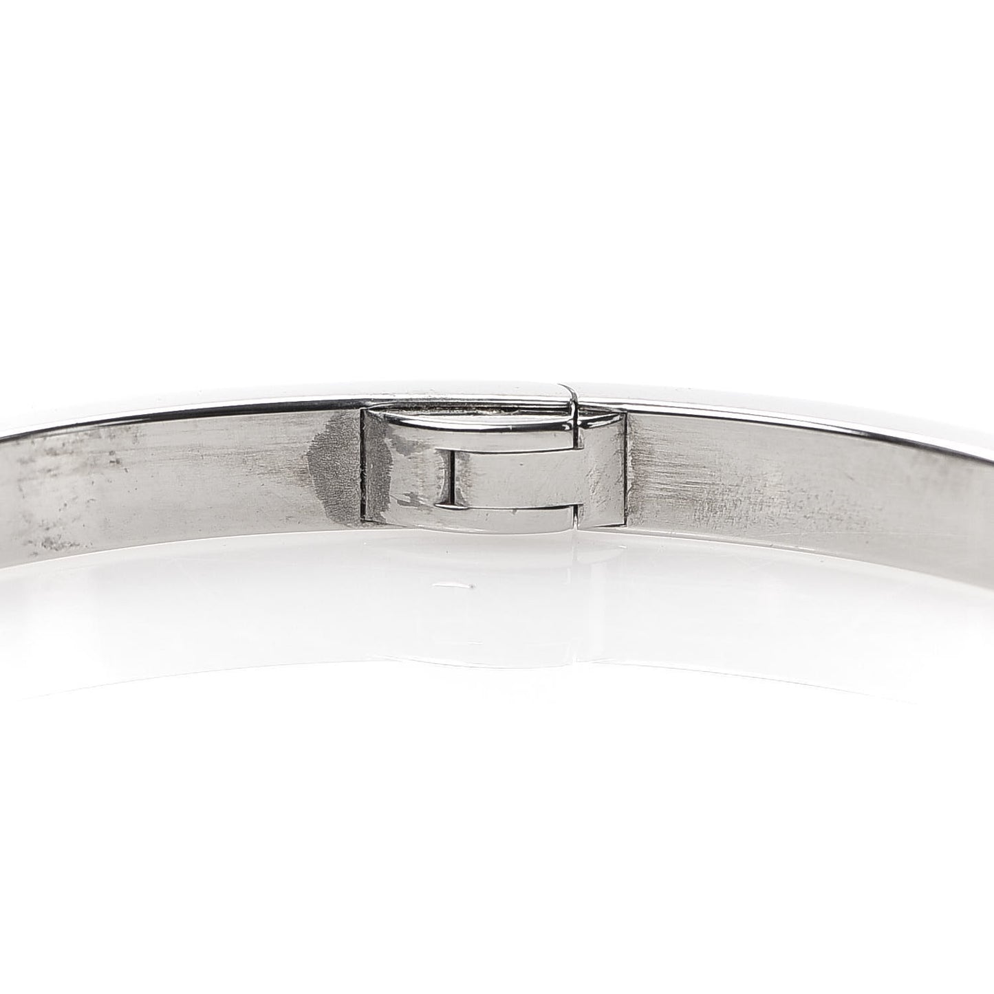 18K White Gold Small LOVE Bracelet 16
