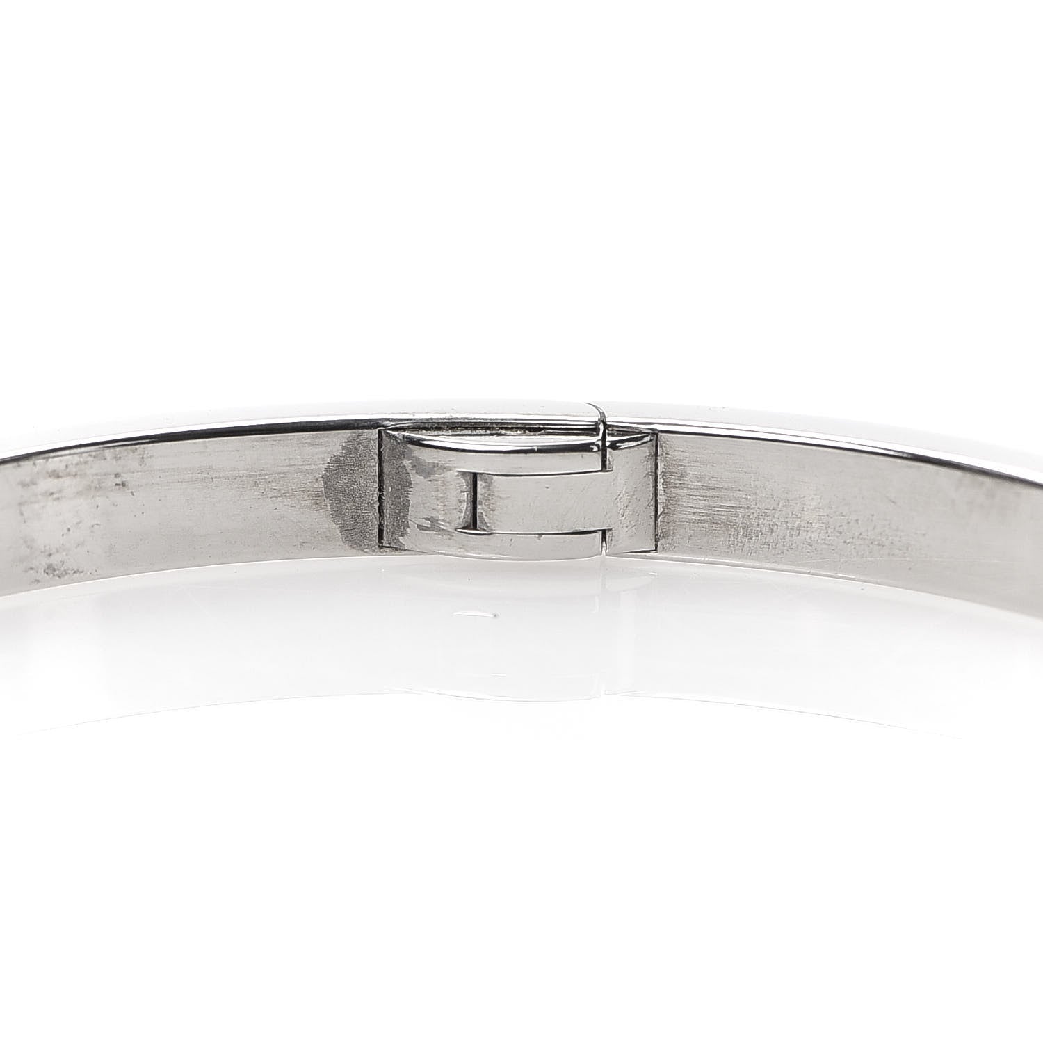 Cartier 18K White Gold Small LOVE Bracelet 16 7 of 9