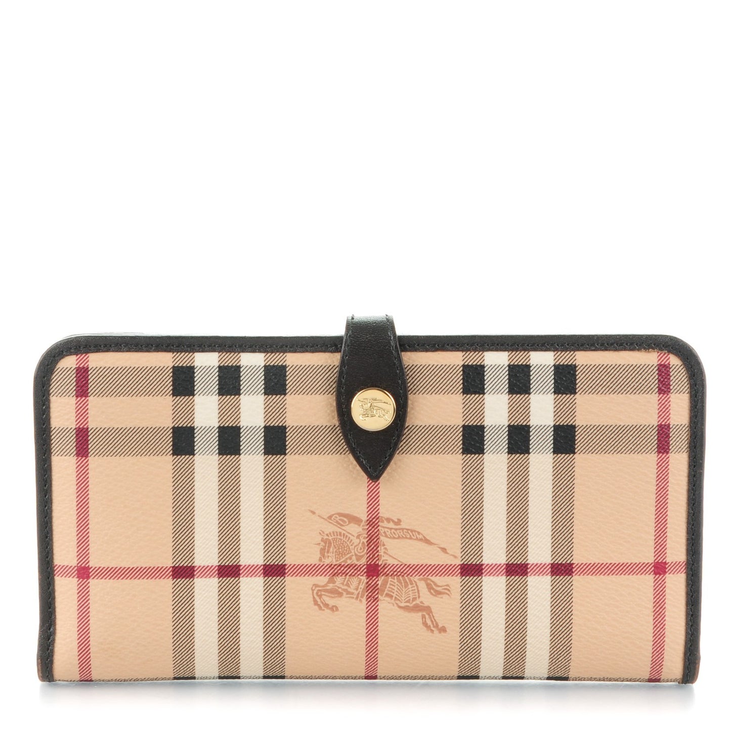 Haymarket Check Pimlico Continental Wallet Chocolate