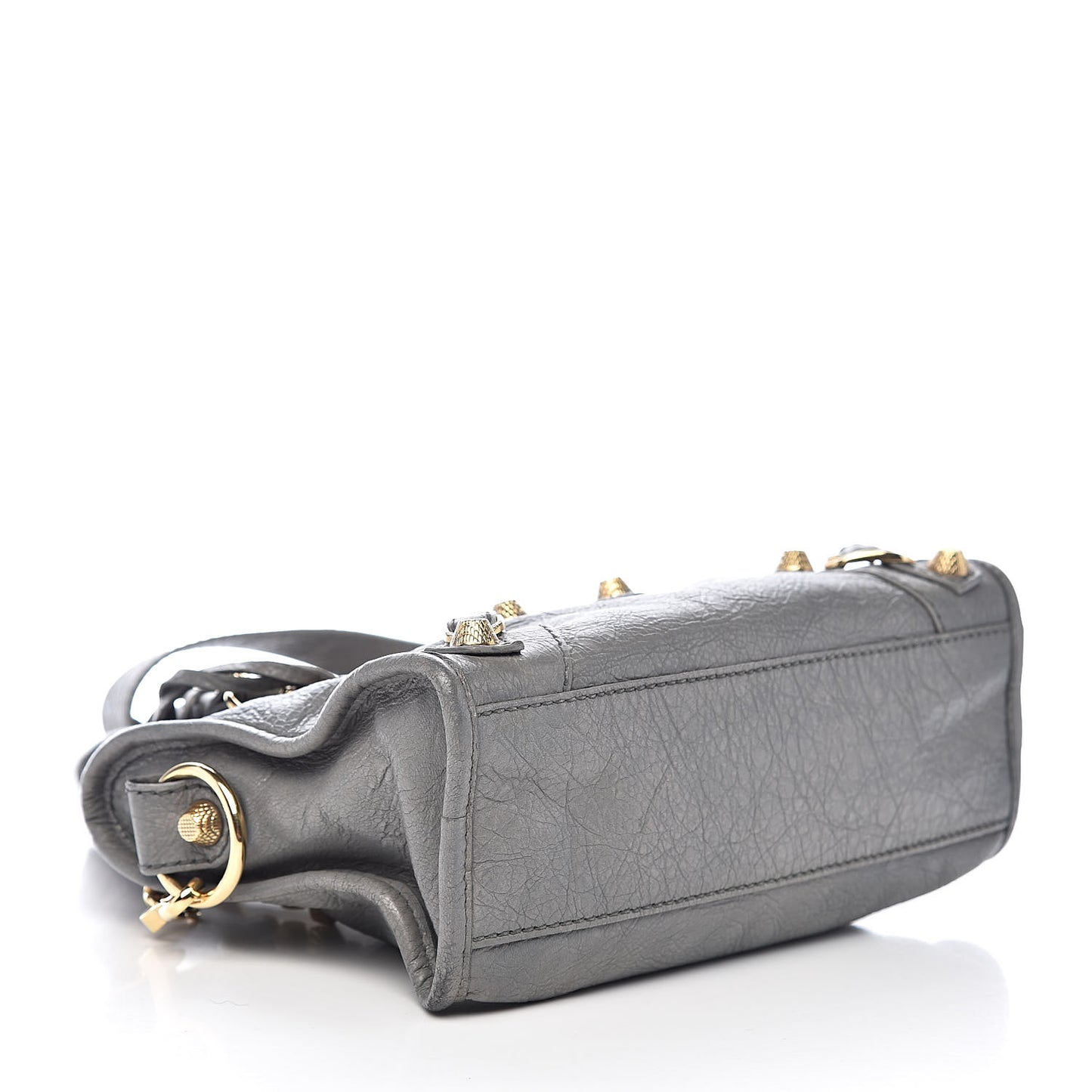 Agneau Giant 12 Gold Hardware Mini City Gris Pyrite