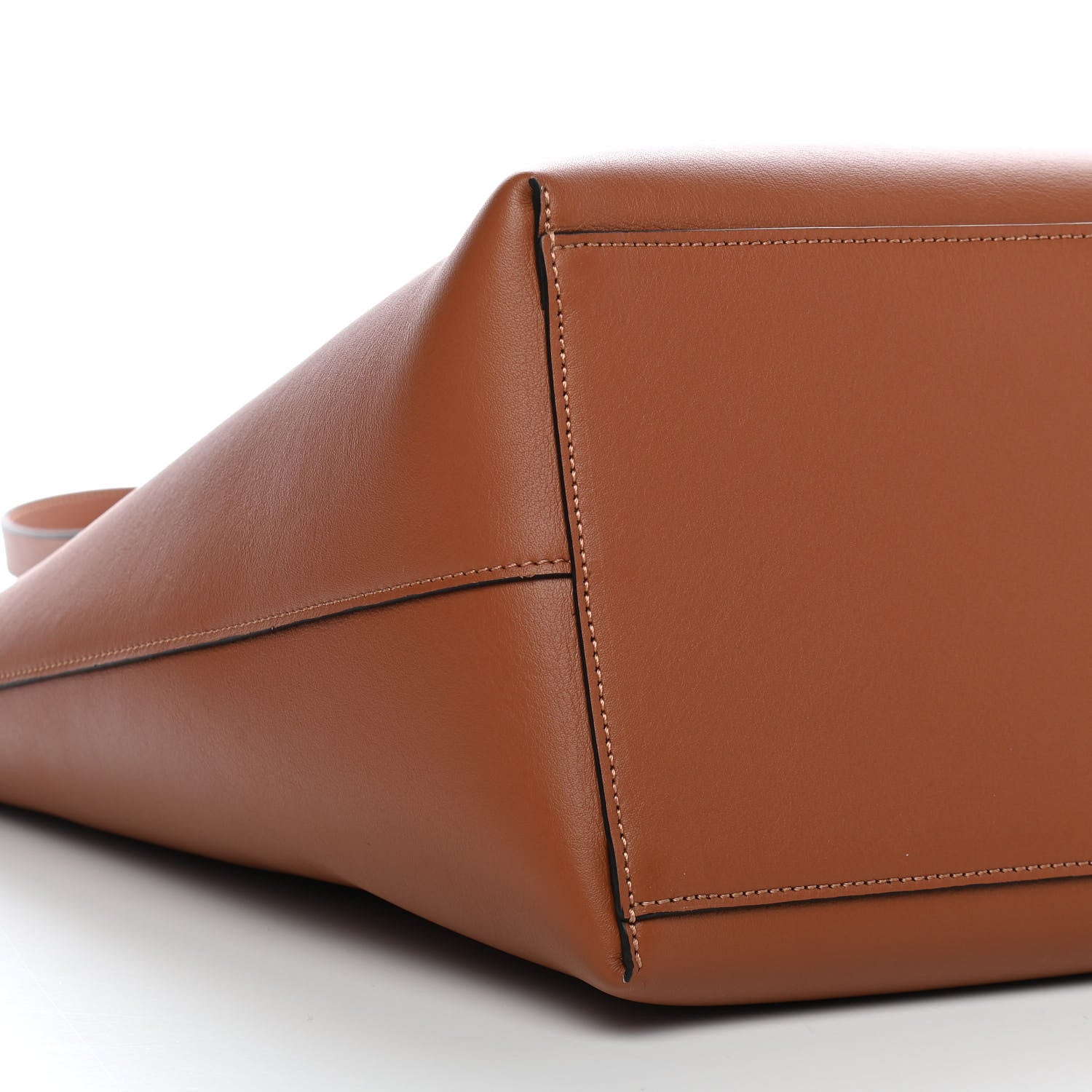Loewe Smooth Calfskin Small Anagram Tote Tan 7 of 8