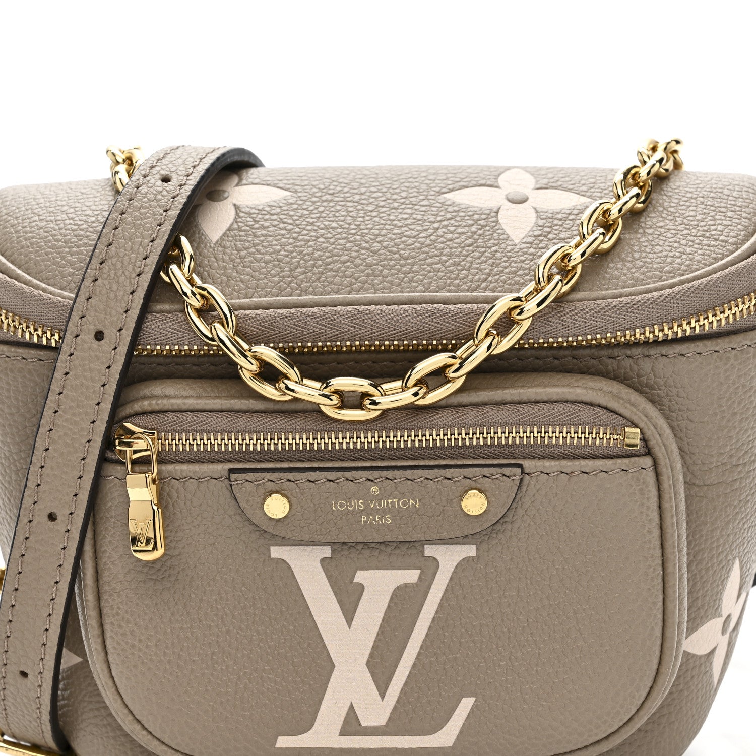 Louis Vuitton Empreinte Mini Bumbag Tourterelle Cream 7 of 9