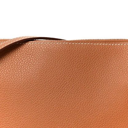 Hermes Evercolor Chaine d'Ancre Zipengo Pochette To Go Gold 8 of 10