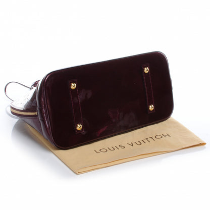 Louis Vuitton Vernis Alma GM Rouge Fauviste 4 of 7
