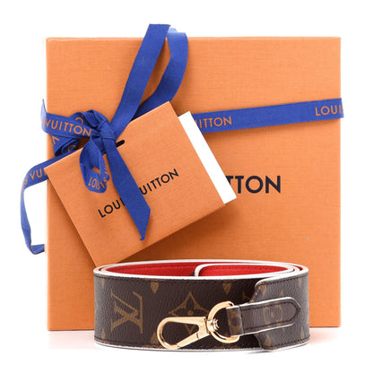 Louis Vuitton Monogram Bandouliere Shoulder Strap Red 6 of 6