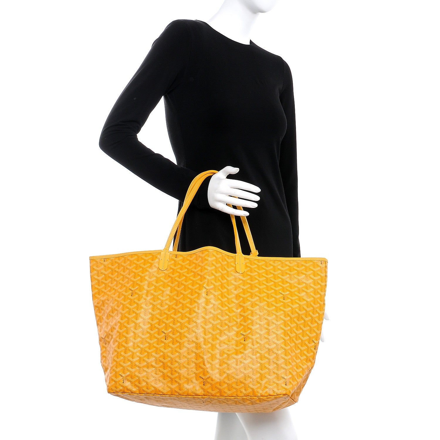 Goyard Goyardine Saint Louis GM Yellow 2 of 14