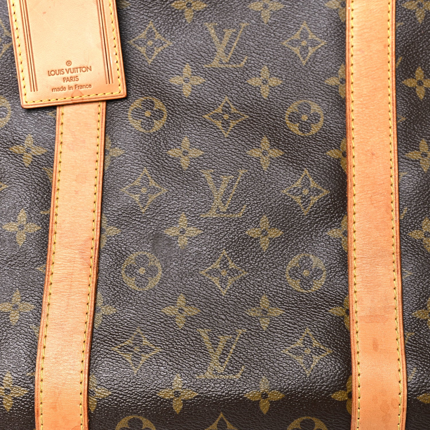 Louis Vuitton Monogram Keepall Bandouliere 60 6 of 11