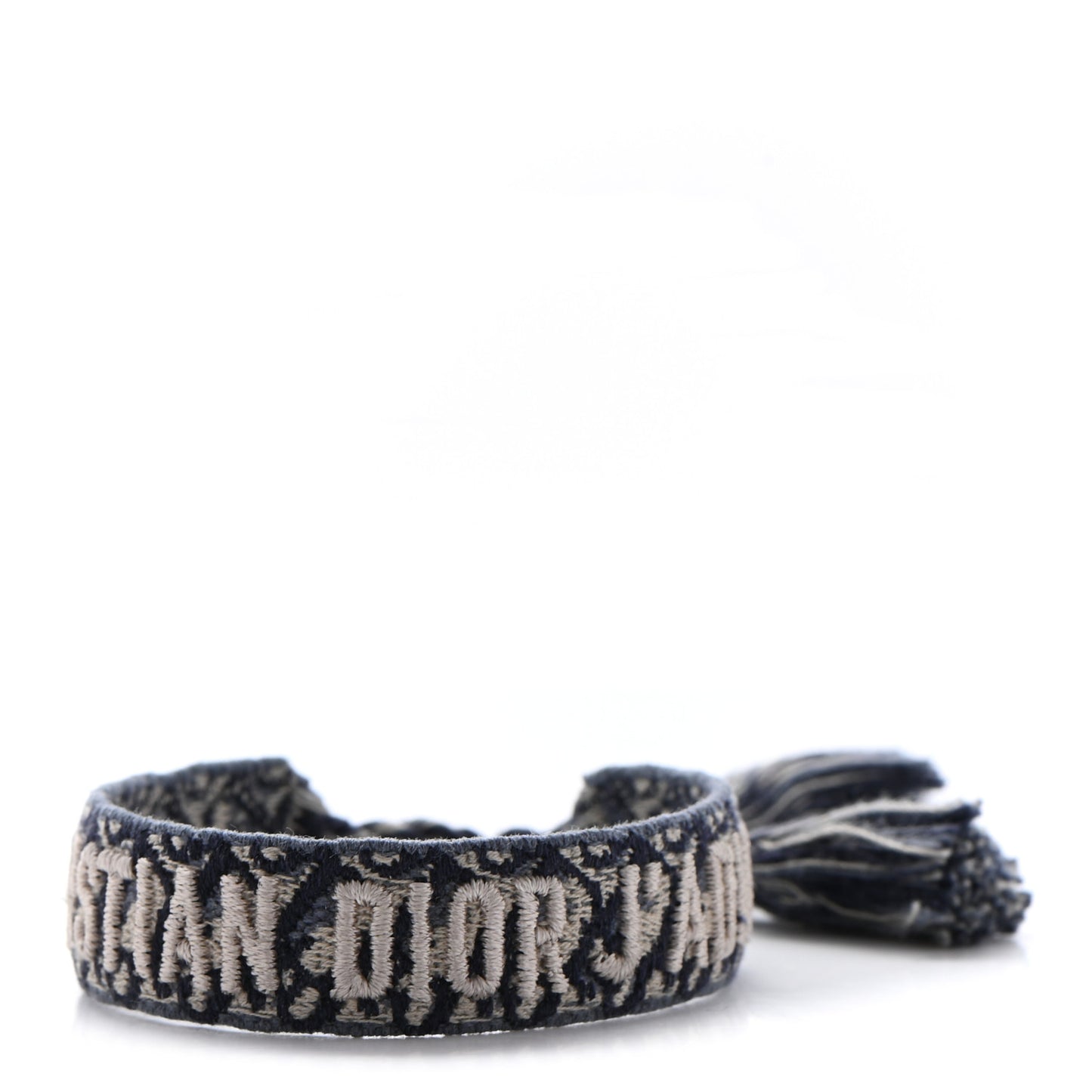 Woven Cotton J'Adior Friendship Bracelet Navy