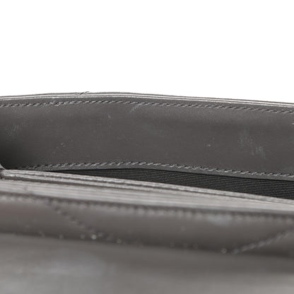 Saint Laurent Calfskin Y Quilted Monogram Toy Loulou Crossbody Bag Storm 6 of 18