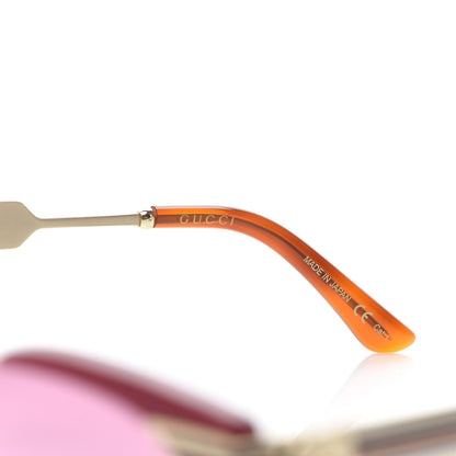 Gucci Cat Eye Web Sunglasses GG0522S Red 6 of 6