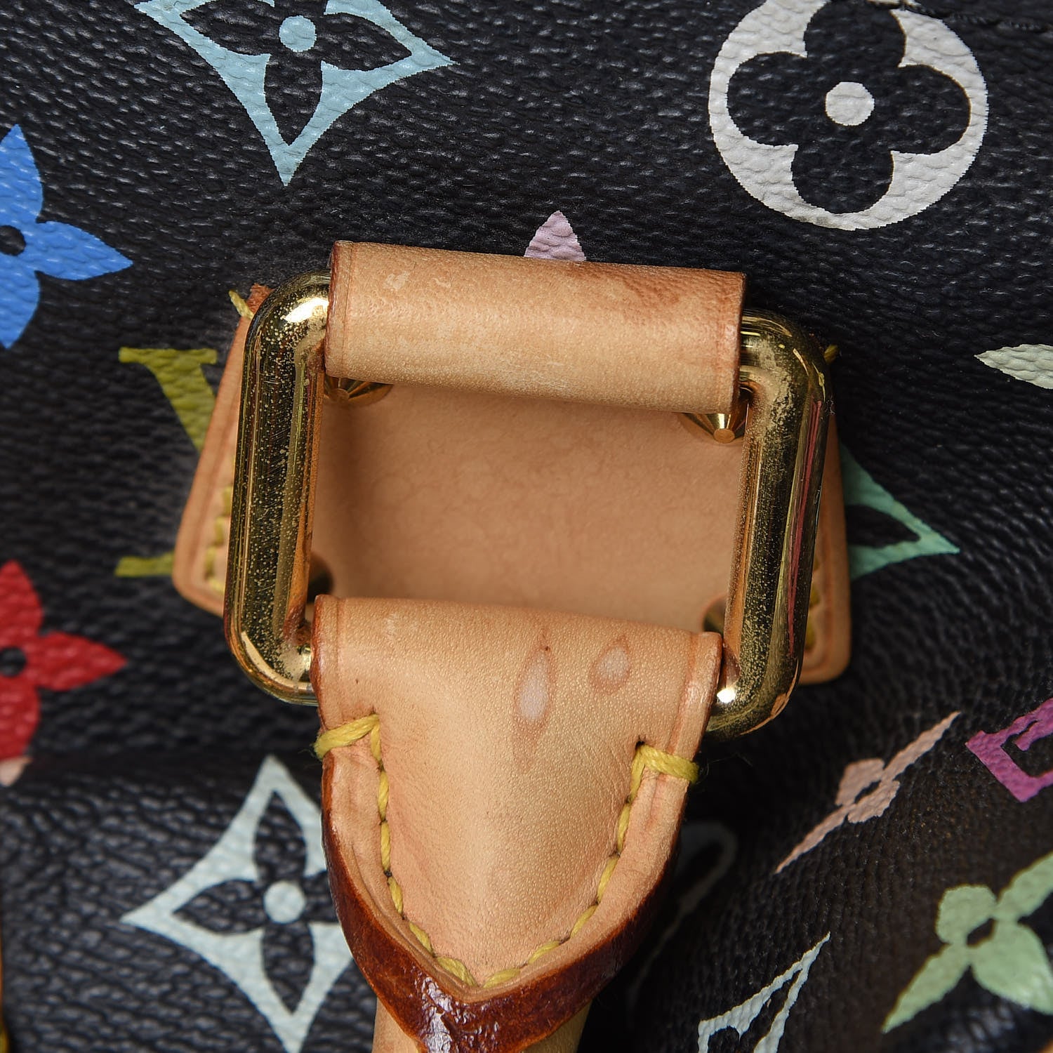 Louis Vuitton Monogram Multicolor Speedy 30 Black 9 of 14