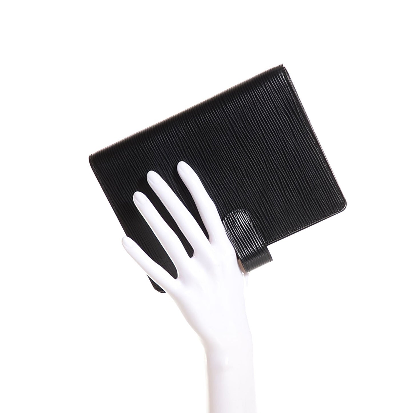 Epi Medium Ring Agenda Cover Black