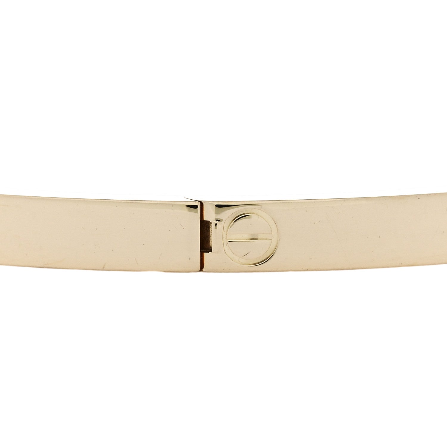Cartier 18K Yellow Gold Small LOVE Bracelet 19 7 of 8