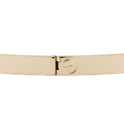 Cartier 18K Yellow Gold Small LOVE Bracelet 19 7 of 8