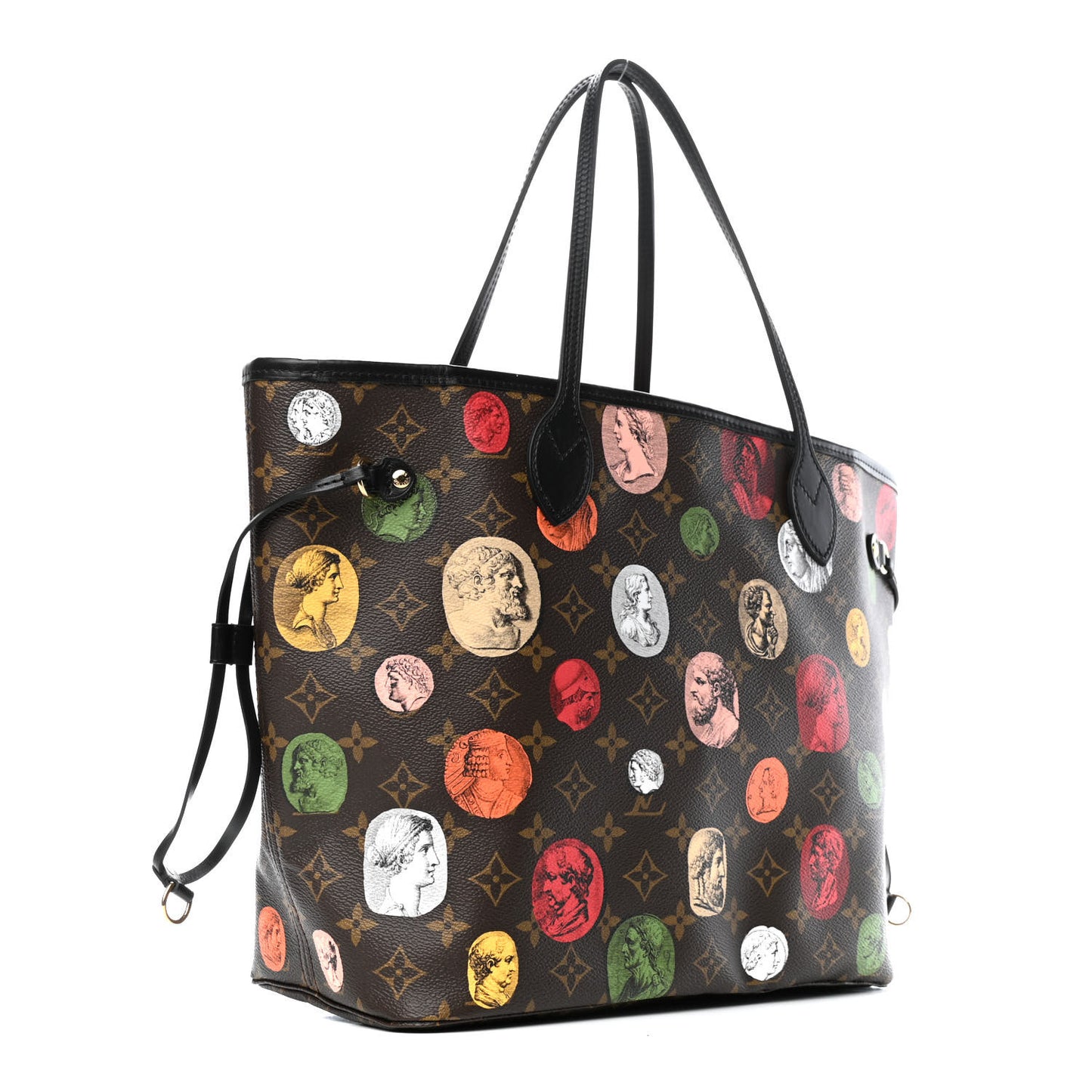 X FORNASETTI Monogram Cameo Neverfull MM