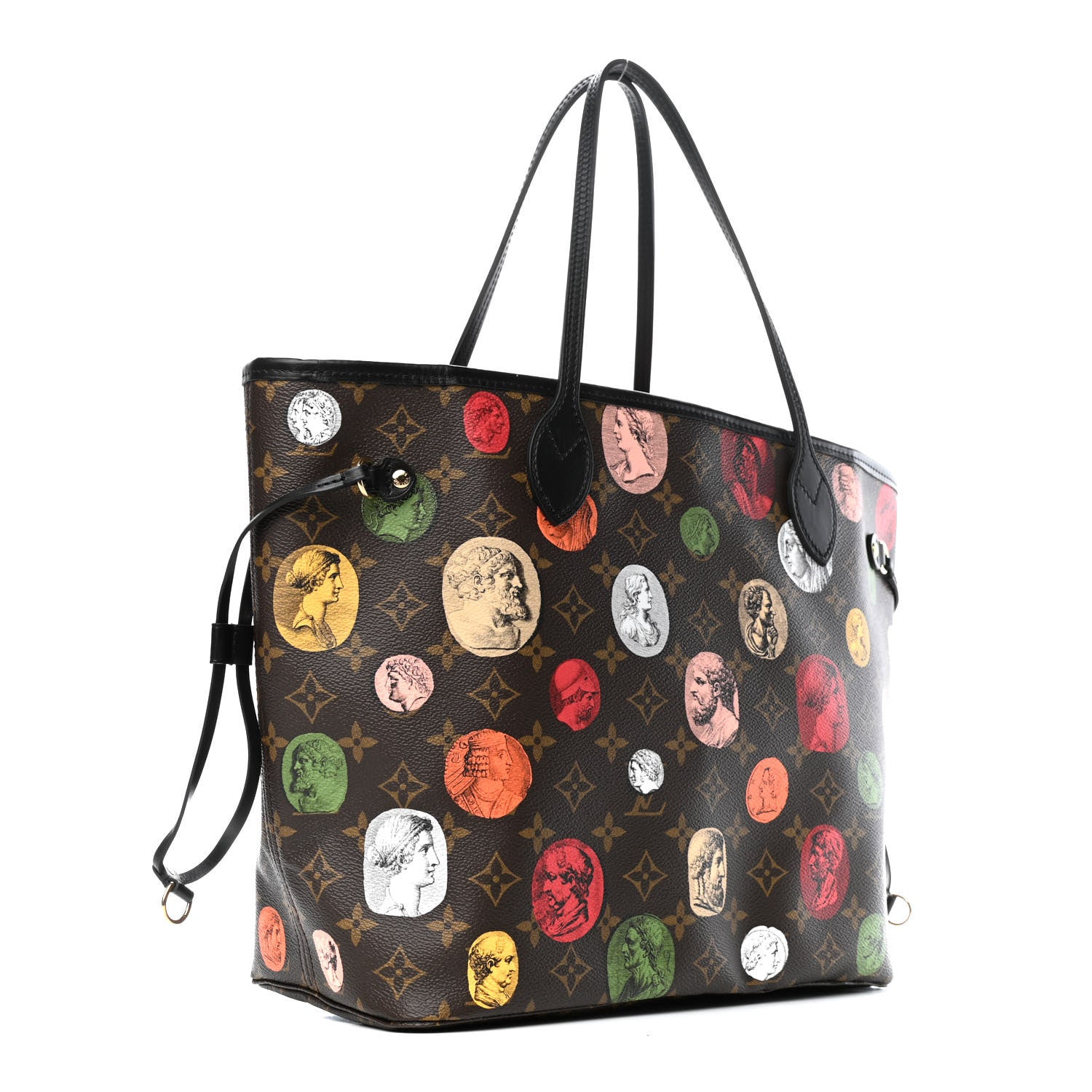 Louis Vuitton X FORNASETTI Monogram Cameo Neverfull MM 2 of 4