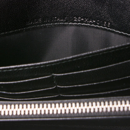 Christian Dior Grained Calfskin Diorama Croisiere Chain Wallet Black 7 of 7