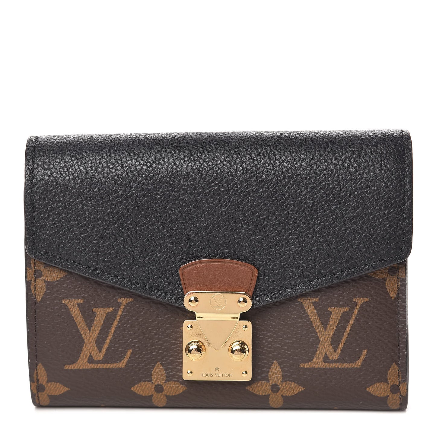 Monogram Pallas Compact Wallet NM Black